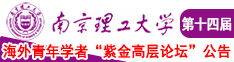 男人的鸡巴插女人的逼逼视频网站南京理工大学第十四届海外青年学者紫金论坛诚邀海内外英才！